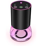 Waterless Essential Oil Diffuser 100ML - Car Essential Oil Diffuser, Premium Metal Cordless with ...