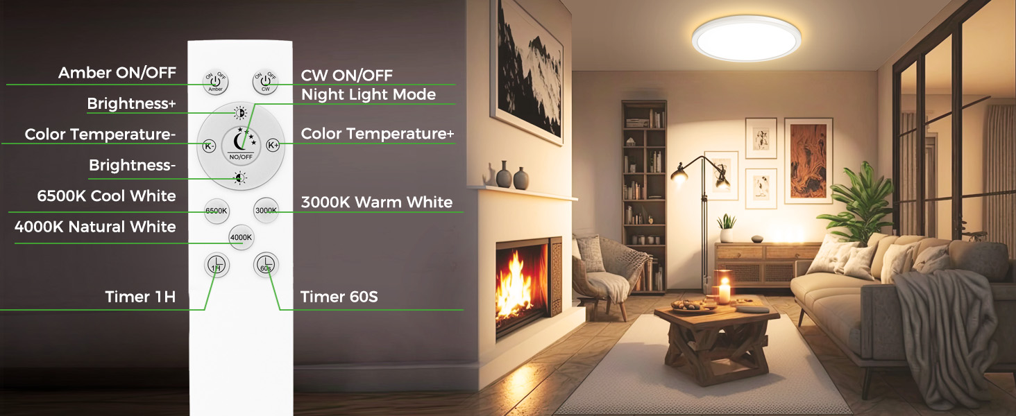 bedroom ceiling light