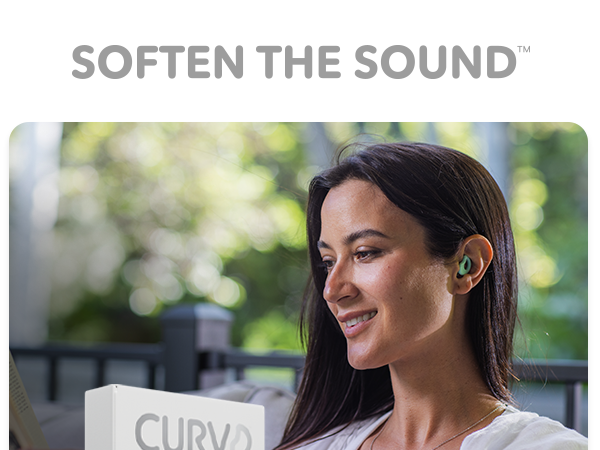 CURVD Everyday Earplug Bundle Mint Soften the Sound