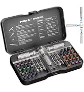 40 in 1 Magnetic Ratchet Screwdriver Set, DIY Magnetic Drive Kit, Multi Bit Repair Tool Kit with ...