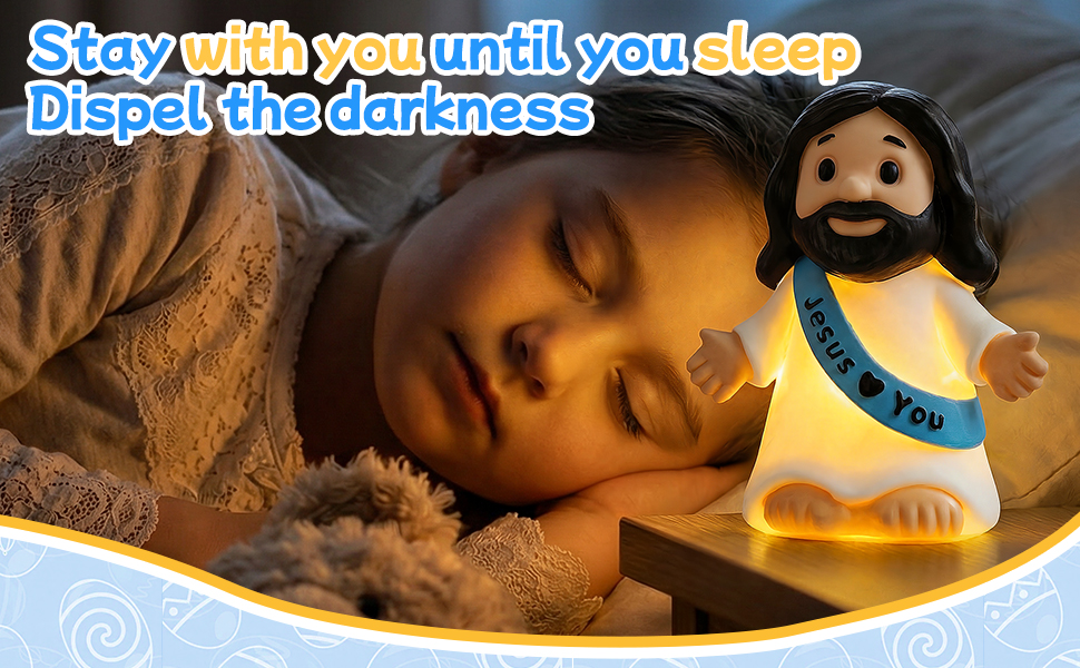 Jesus Night Light Statue