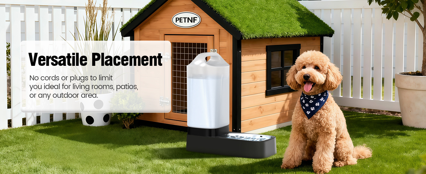 dog water bowl dispenser