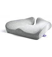Cushion Lab Patented Pressure Relief Seat Cushion for Long Sitting Hours on Office/Home Chair, Ca...