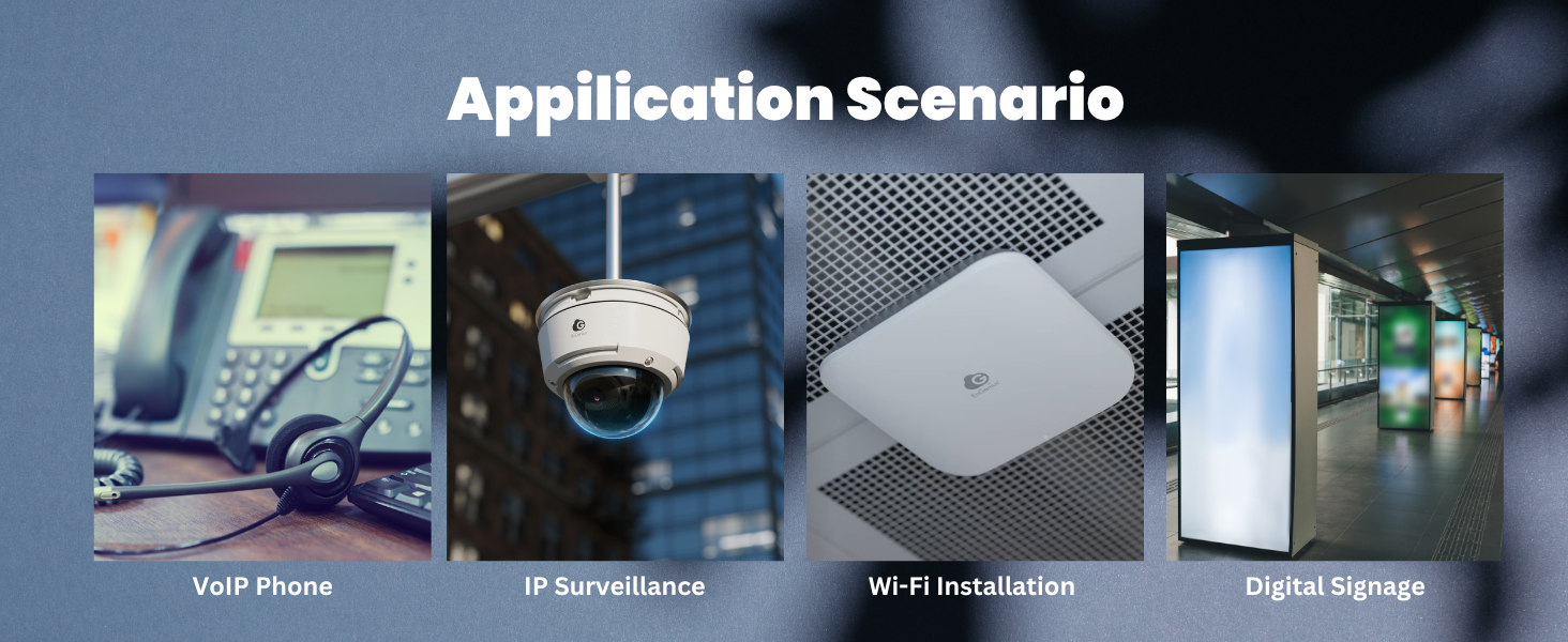 PoE Injector Application Scenario