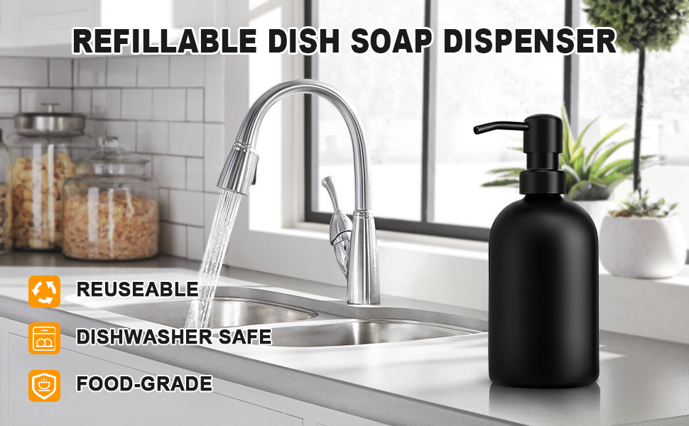 dish soap dispenser for kitchen