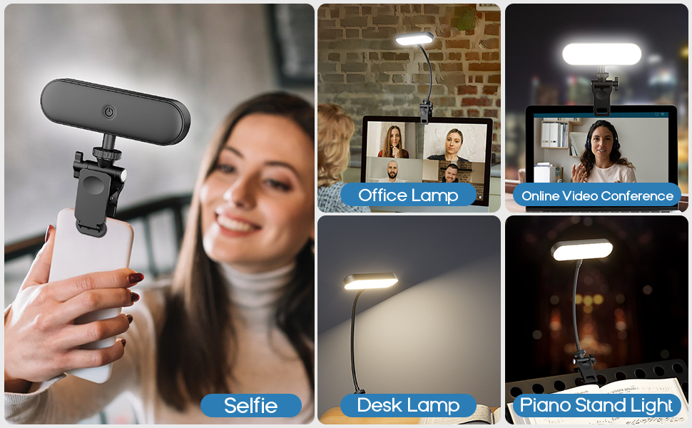 Desk Ring Light with Stand