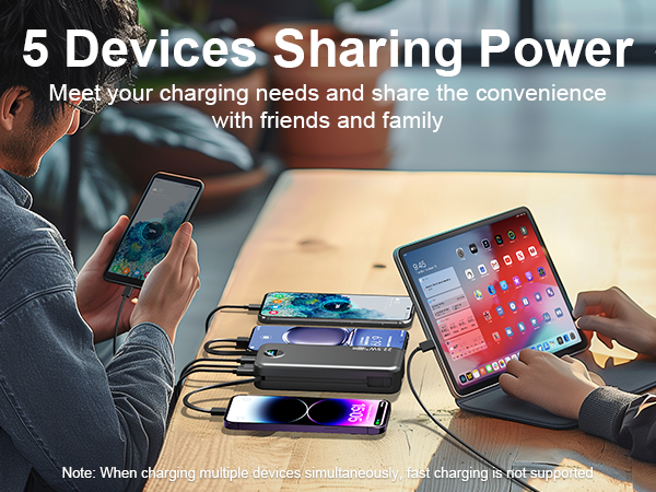 Charge 5 Devices Simultaneously