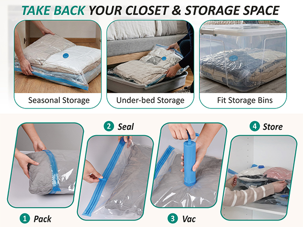 vacuum seal bags for comforters