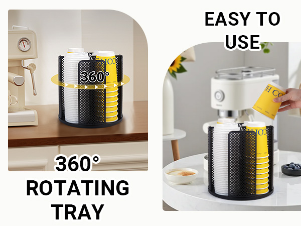 Rotating Paper Cup Holder