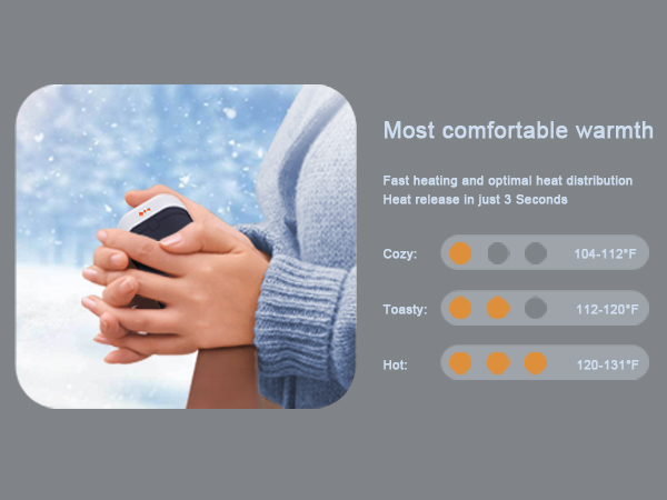 KARECEL Rechargeable hand warmer small 05