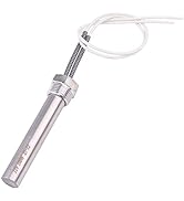 DERNORD Immersion Cartridge Heater 12V 100W Hot Rod Heating Element Replacement 1/2 Inch Thread