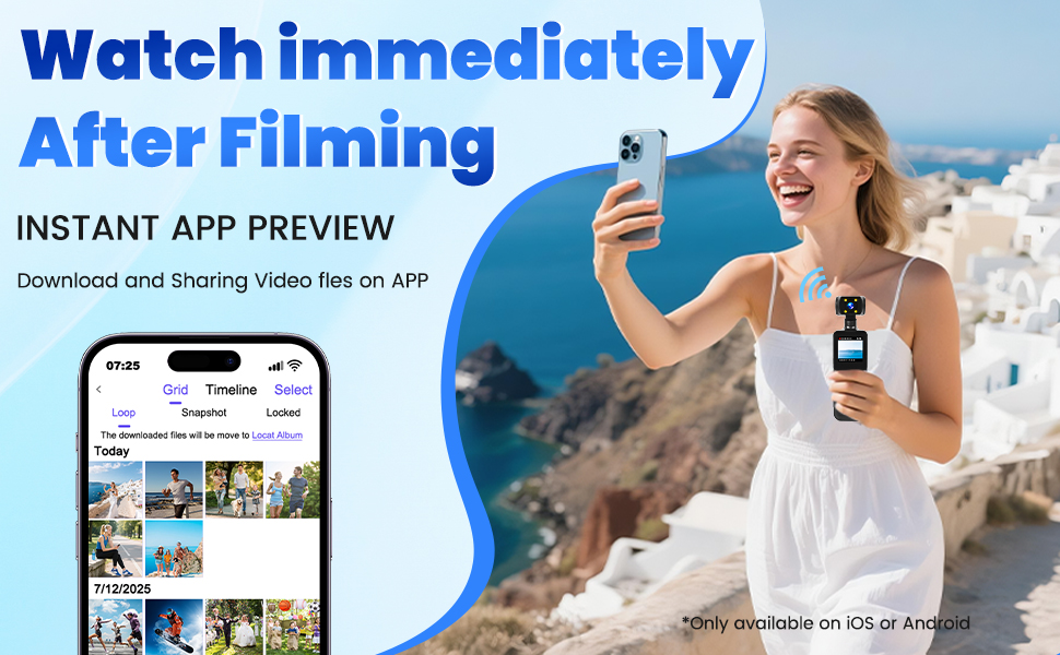 sport comera wifi connect