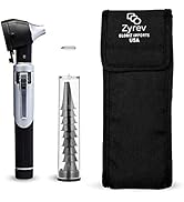 Zyrev ZetaLife Otoscope - Ear Scope with Light, Ear Infection Detector, Pocket Size, in 10+ Color...