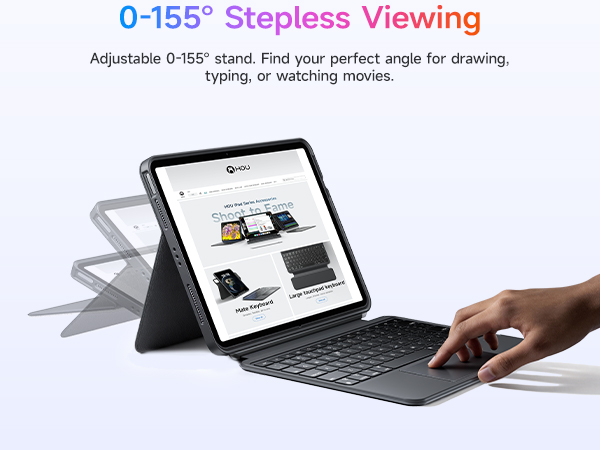 ipad air 11 inch case with keyboard
