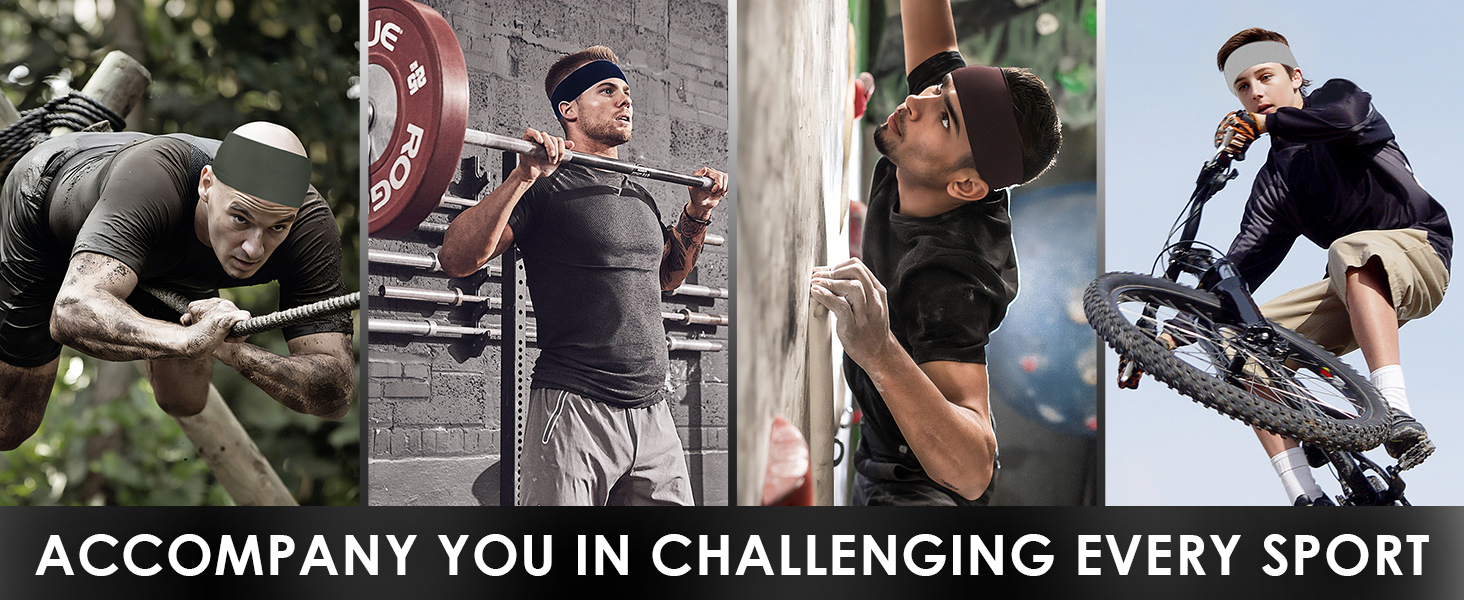 Diyjibb sweatbands for men