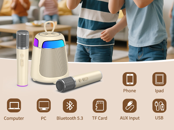 portable karaoke machine