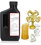 Reprapper White-Wax Casting 3D Printer Resin, Castable LCD UV-Curing 1kg 3D Printing Resin, Easy ...