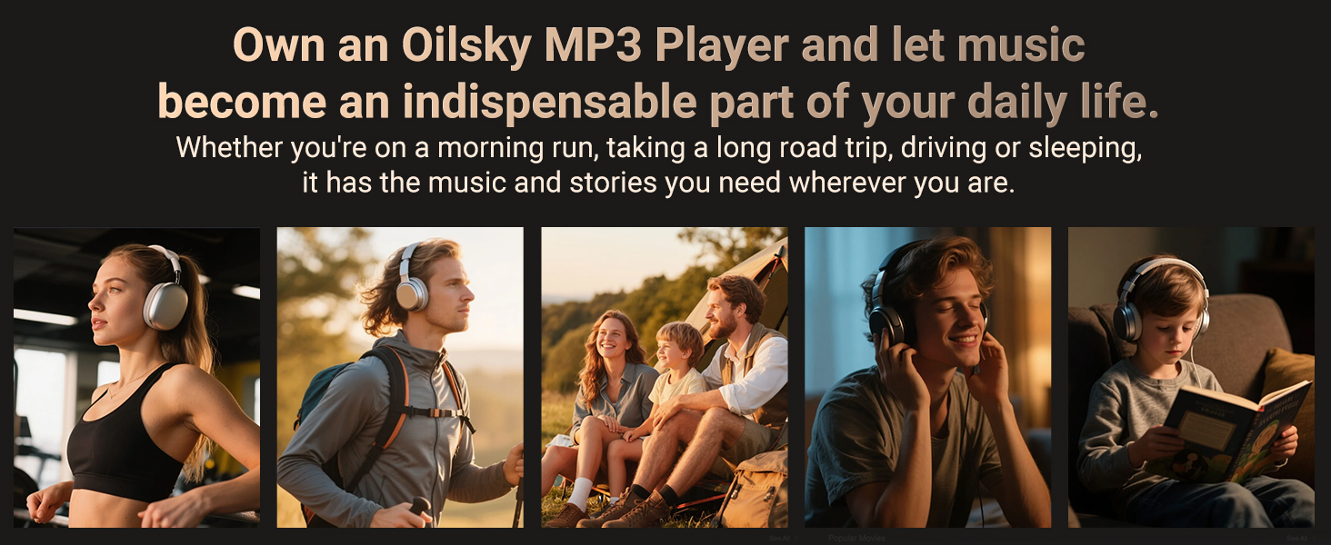 MP3 Player with Bluetooth and WiFi