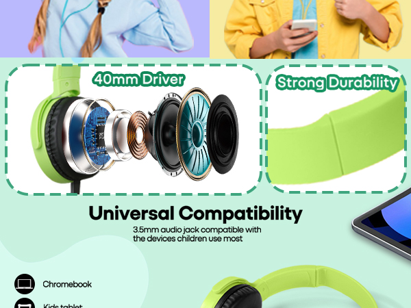 Durable headphones