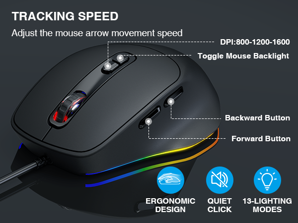 DPI mouse