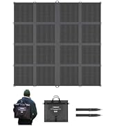 Renogy 400W Portable Solar Panel Blanket, 25% High Efficiency N-Type Foldable Solar Panel Charger...