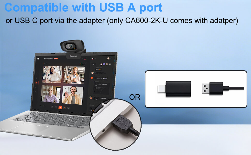 webcam usb c
