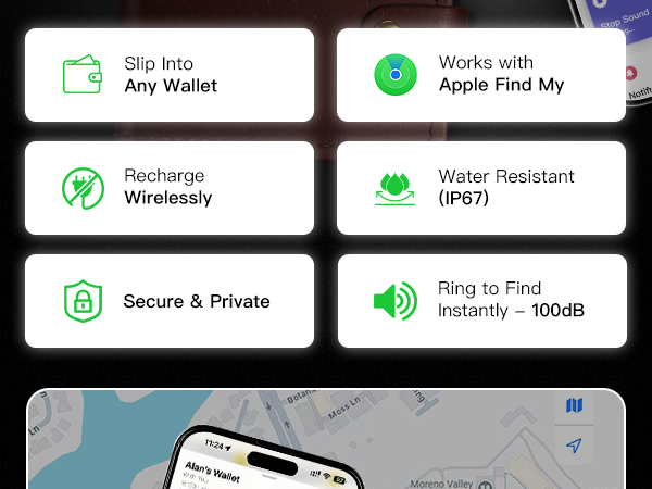 wallet card tracker