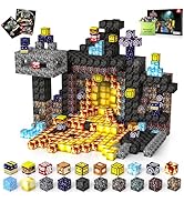 Hltyigr 150PCS Magnetic Blocks-Magnetic Building Blocks Magnet Toys Set Stacking Cave World with ...