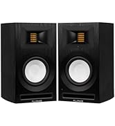 Fluance Ri71 Reference Stereo Powered Bookshelf Speakers with High Performance AMT Tweeters, 5" D...