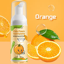 kids foam toothpaste