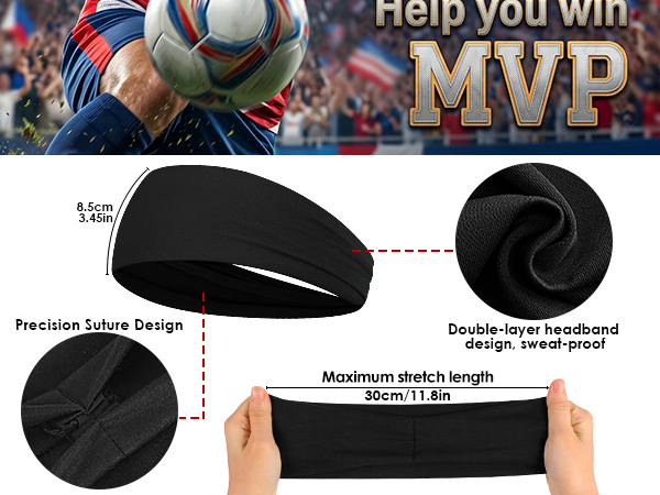 headbands for men Soccer Headband