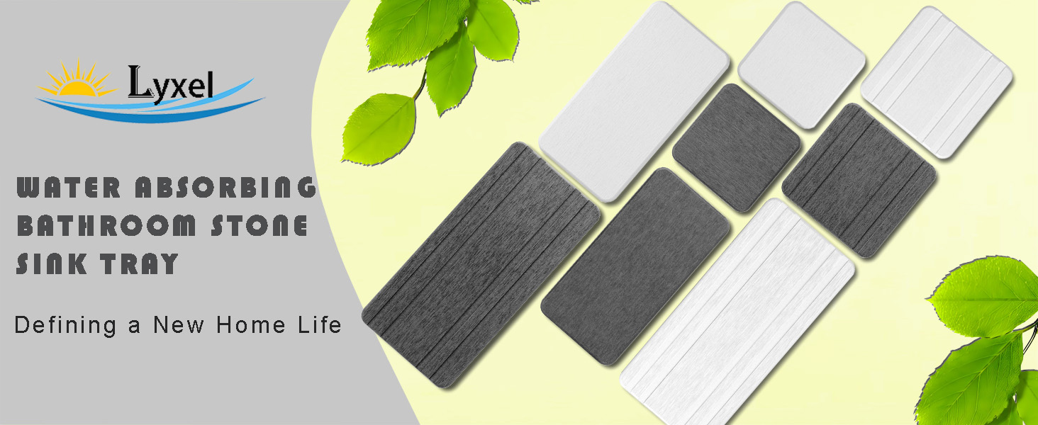 Large Water Absorbing Stone Tray,