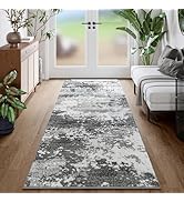 2x6 Rug Runners for Hallways Kitchen Non Slip Washable Grey Entryway Runner Rugs with Rubber Back...