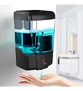 Jewaytec Automatic Soap Dispenser Wall Mount, Hand Sanitizer Dispenser 700ml Gel/Liquid Touchless...