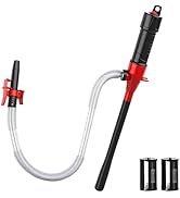 SEDY Electric Hand Pump, Portable Battery Powered Transfer Pump, Multi-Use Siphon Liquid Extracto...