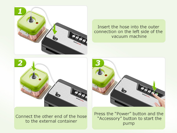 Bonsenkitchen Vacuum Sealer Machine 