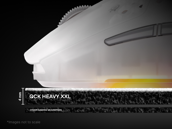 Plush and Supportive QcK Mousepad 