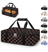 Coobiiya Insulated Casserole Carrier,Lasagna Lugger Tote Keeps Food Hot or Cold,Thermal Lunch Bag...