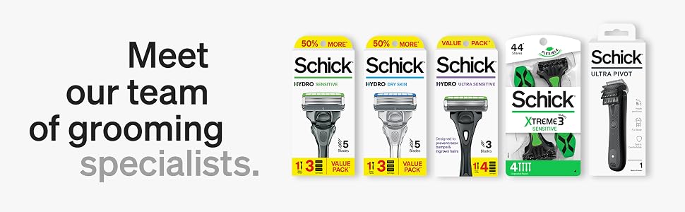 schick Xtreme 4 mens razor face and body sensitive Gillette mens grooming disposable travel razor