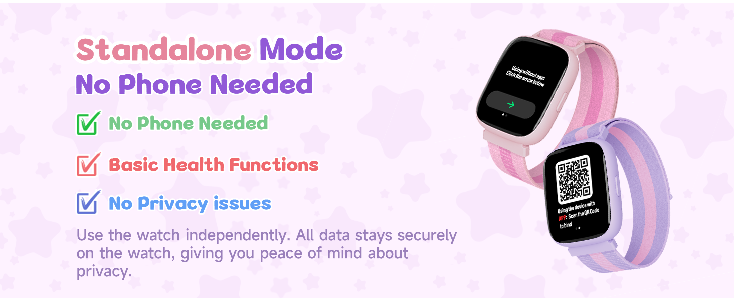 Smart Watch for kids Standalone Mode