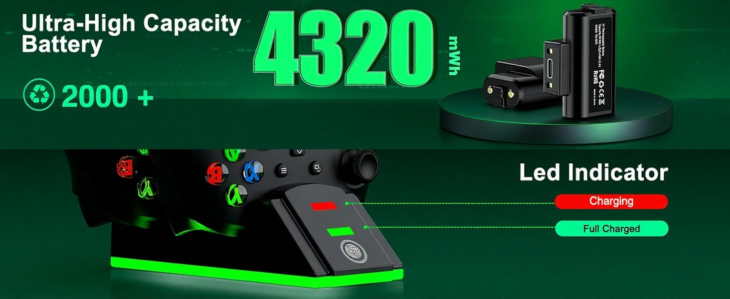 xbox battery pack rechargeable
