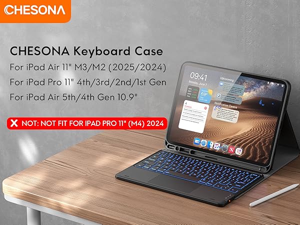 ipad air 11 M2 M3 keyboard case