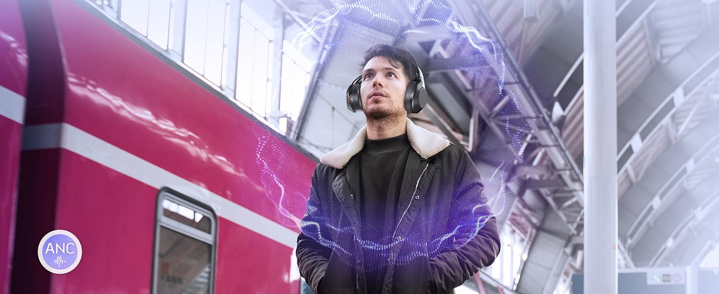 wireless bluetooth headphones with anc