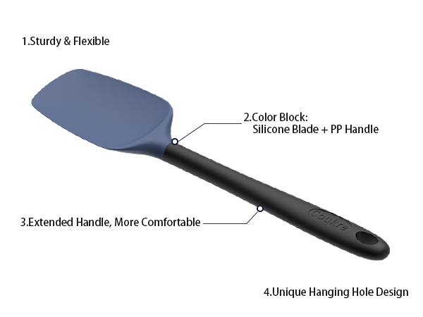Coukre Silicone Spatula Set of 5