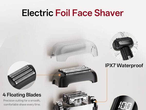 PRITECH Electric Razor Men Shaving Face