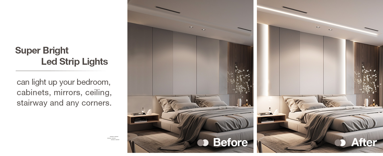 White LED Strip Lights