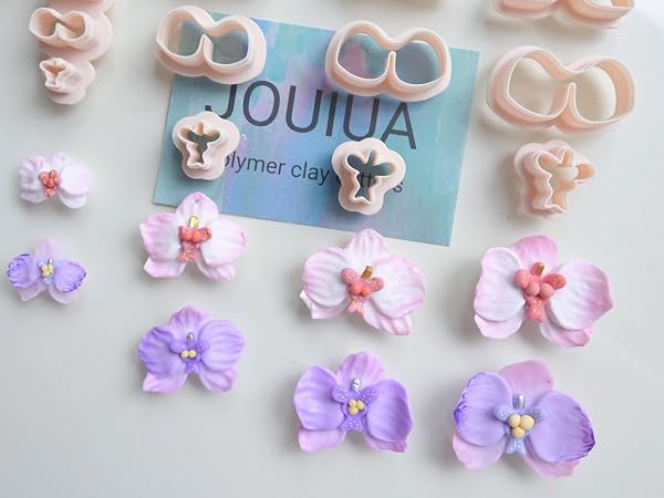 orchid polymer clay cutter