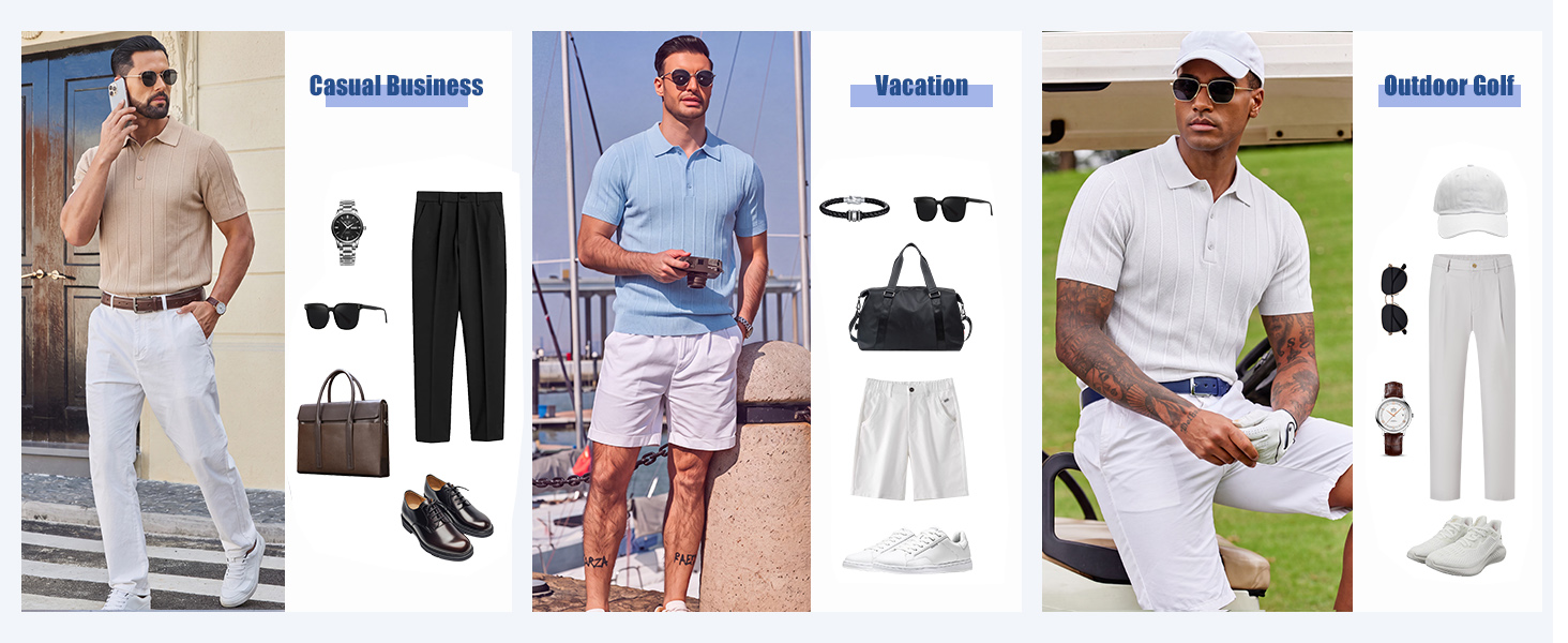 polo shirts for men