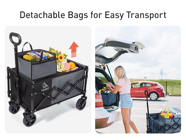 Detachable Bags for Easy Transport