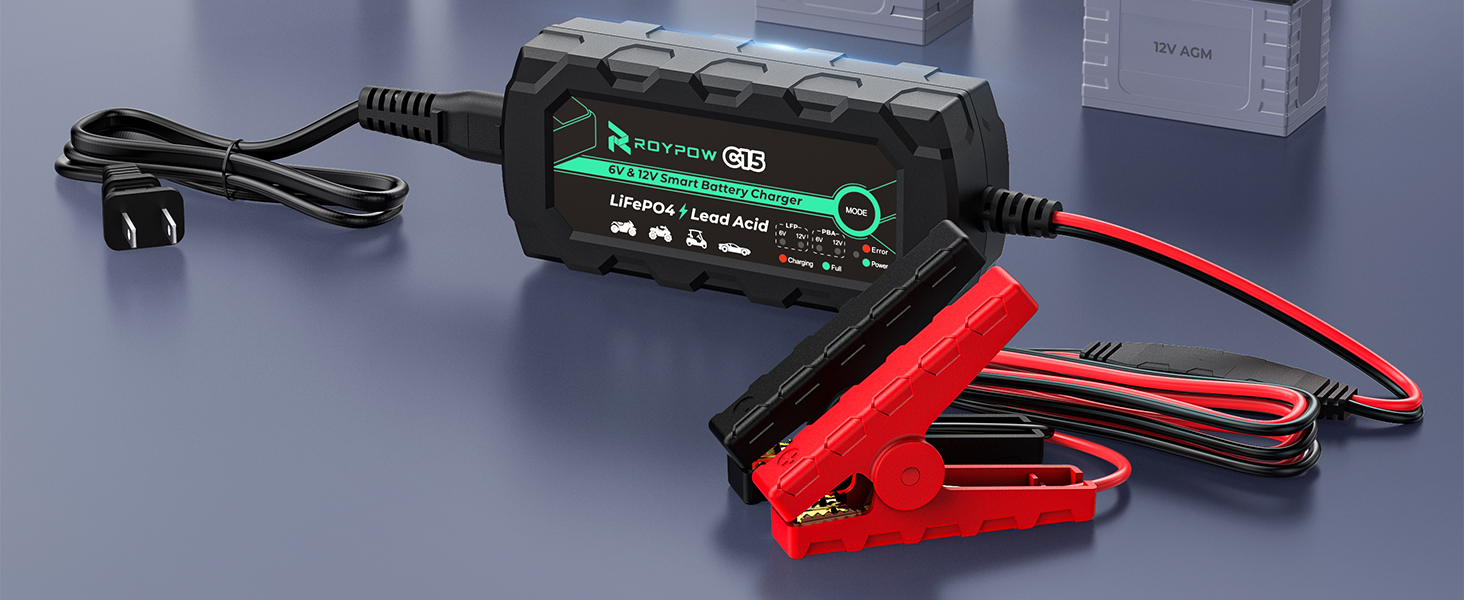 12V 1A Lithium Battery Charger